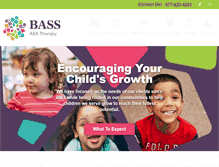 Tablet Screenshot of behavioralsupports.com